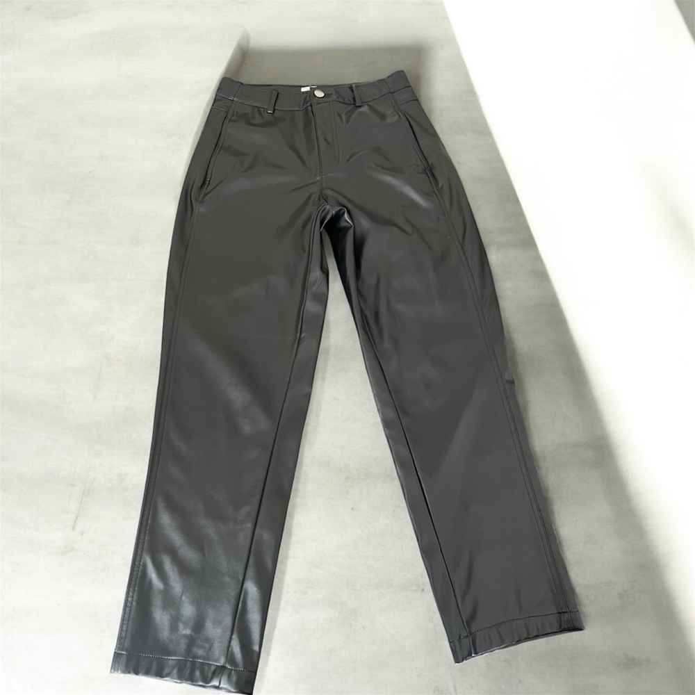 BCBG faux leather pants.  Size XS
